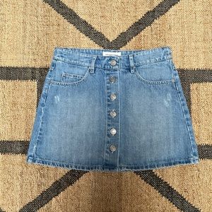 Isabel Marant Etoile Blue Jean Skirt